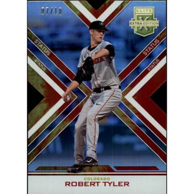 2016 Elite Extra Edition Status Tie Dye Die Cut #38 Robert Tyler