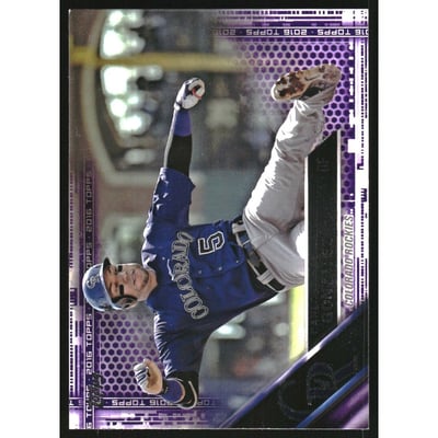 2016 Topps Toys R Us Purple #683 Carlos Gonzalez