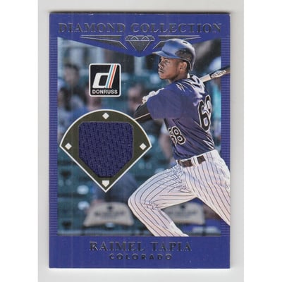 2017 Donruss Diamond Collection Memorabilia #DCRT Raimel Tapia