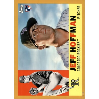2017 Topps Archives 5x7 Gold #47 Jeff Hoffman