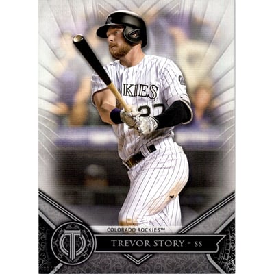 2017 Topps Tribute 5x7 #14 Trevor Story
