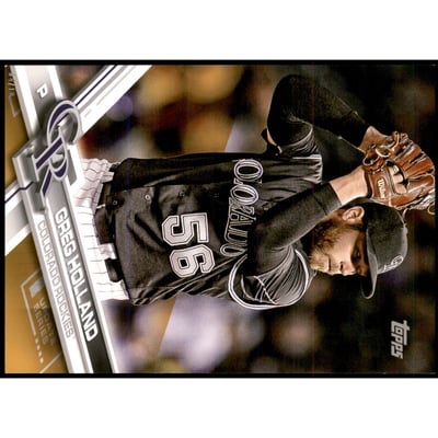 2017 Topps Update 5x7 Gold #US119 Greg Holland
