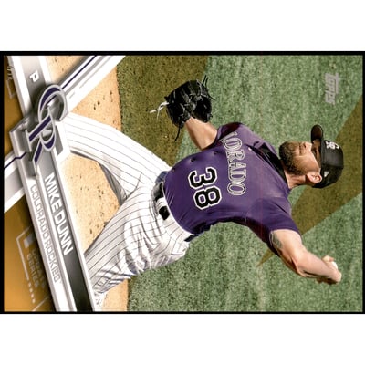 2017 Topps Update 5x7 Gold #US252 Mike Dunn