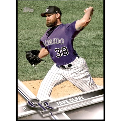 2017 Topps Update 5x7 #US252 Mike Dunn