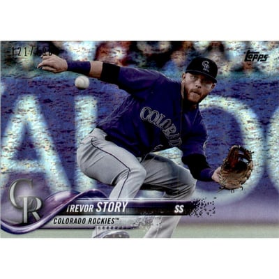 2018 Topps Factory Set Foilboard #230 Trevor Story