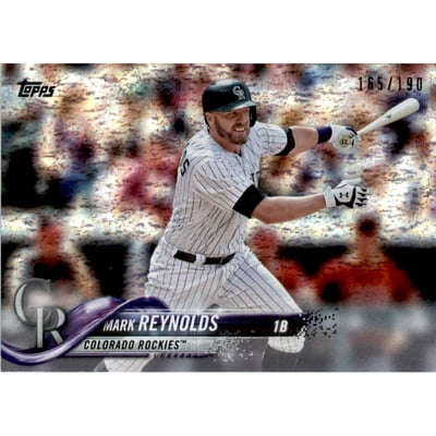 2018 Topps Factory Set Foilboard #235 Mark Reynolds