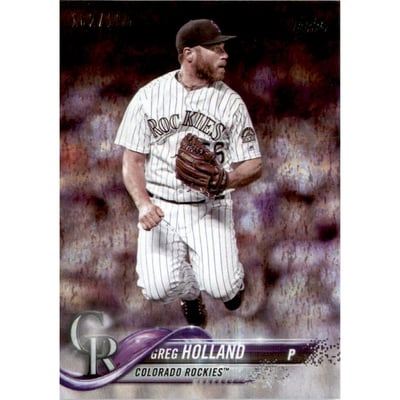 2018 Topps Factory Set Foilboard #269 Greg Holland