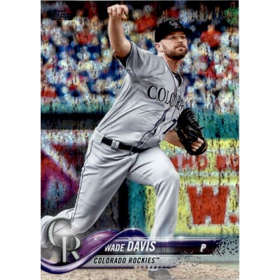 2018 Topps Factory Set Foilboard #511 Wade Davis