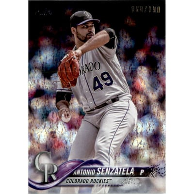 2018 Topps Factory Set Foilboard #85 Antonio Senzatela