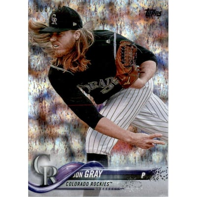 2018 Topps Factory Set Foilboard #9 Jon Gray