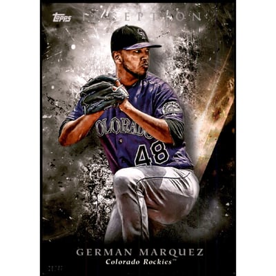 2018 Topps Inception 5x7 #43 German Marquez