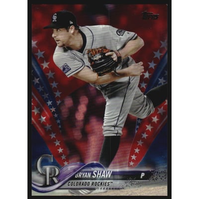 2018 Topps Independence Day #363 Bryan Shaw