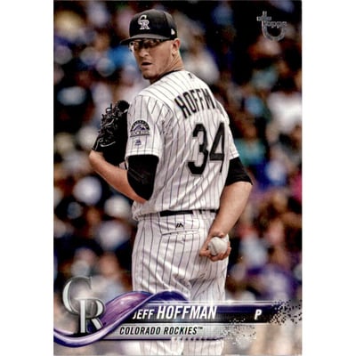 2018 Topps Vintage Stock #356 Jeff Hoffman