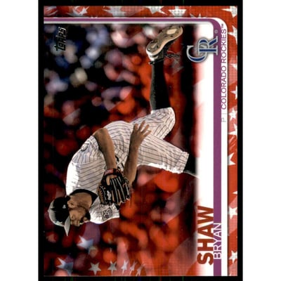 2019 Topps Independence Day #415 Bryan Shaw