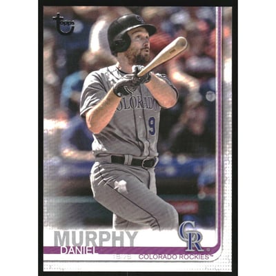 2019 Topps Vintage Stock #499 Daniel Murphy