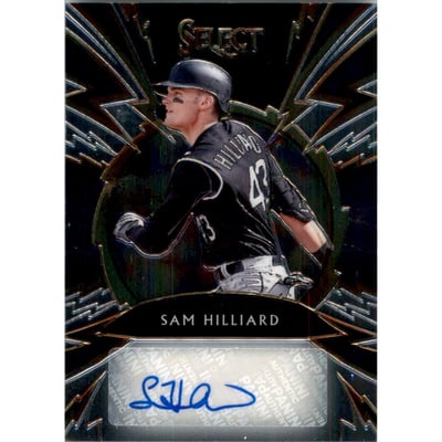 2020 Select Sparks Signatures #38 Sam Hilliard
