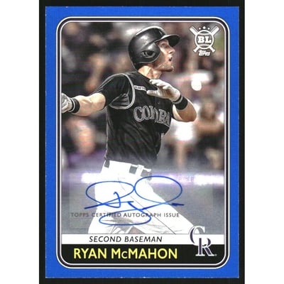 2020 Topps Big League Veteran and Rookie Autographs #38 Ryan McMahon