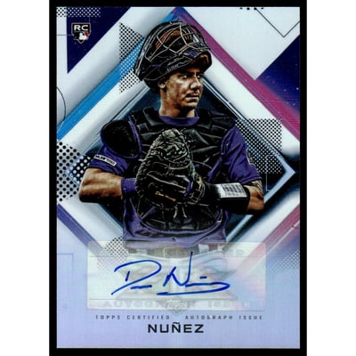 2020 Topps Fire Autographs #FADN Dom Nunez