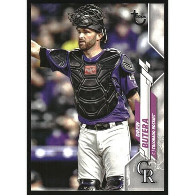 2020 Topps Update Vintage Stock #U72 Drew Butera