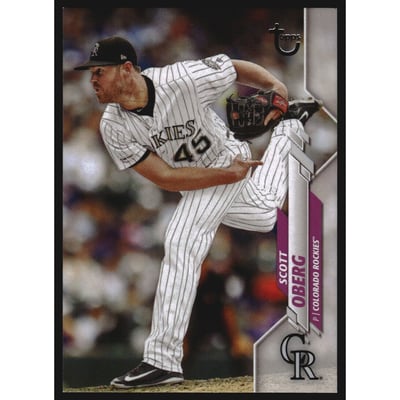 2020 Topps Vintage Stock #395 Scott Oberg