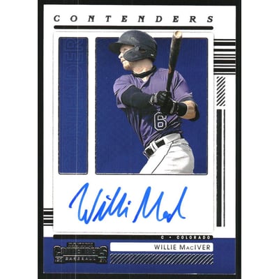 2021 Panini Contenders Contenders Autographs #27 Willie MacIver