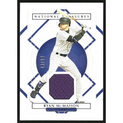 2021 Panini National Treasures #58 Ryan McMahon JSY/99