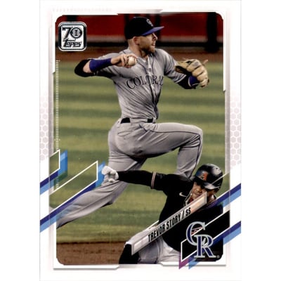 2021 Topps Advanced Stats #475 Trevor Story