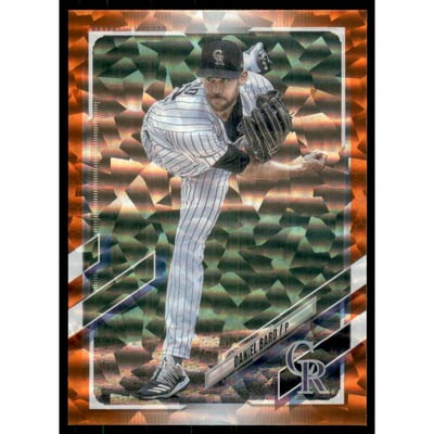 2021 Topps Orange Foil #376 Daniel Bard