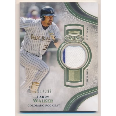 2021 Topps Tier One Relics #T1RLW Larry Walker/399
