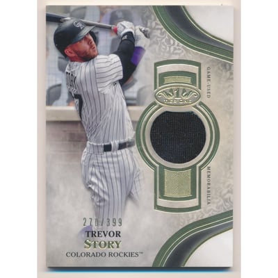 2021 Topps Tier One Relics #T1RTS Trevor Story/399