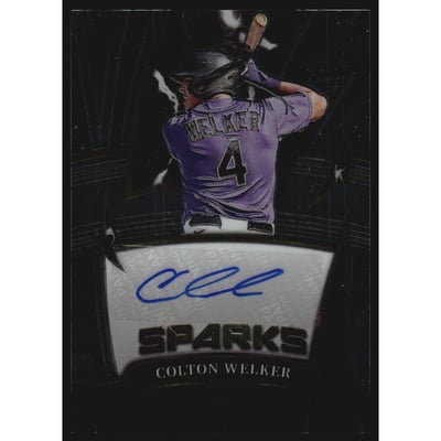 2022 Select Sparks Signatures #15 Colton Welker