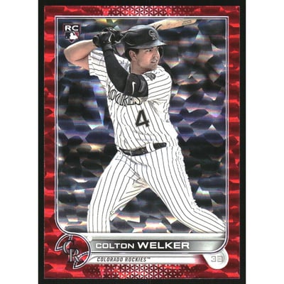 2022 Topps Red Foilboard #480 Colton Welker