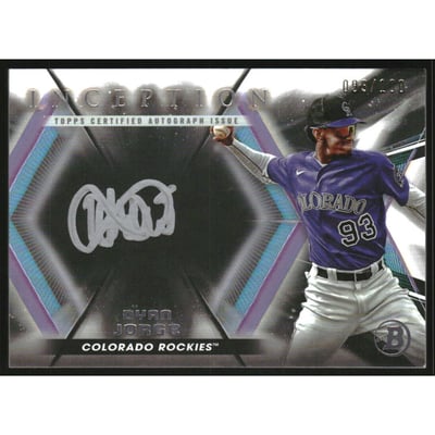 2023 Bowman Inception Silver Signings #ISSDJ Dyan Jorge