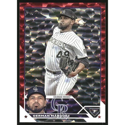 2023 Topps Red Foil #325 German Marquez