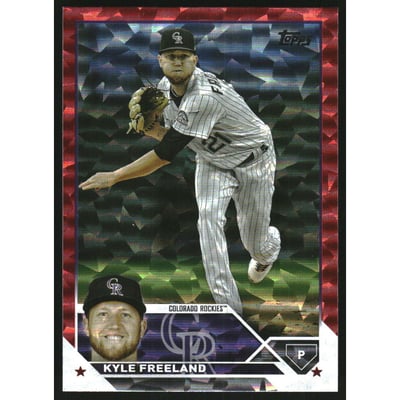 2023 Topps Red Foil #348 Kyle Freeland