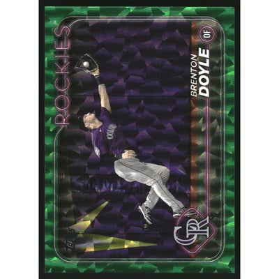 2024 Topps Green Foil #574 Brenton Doyle