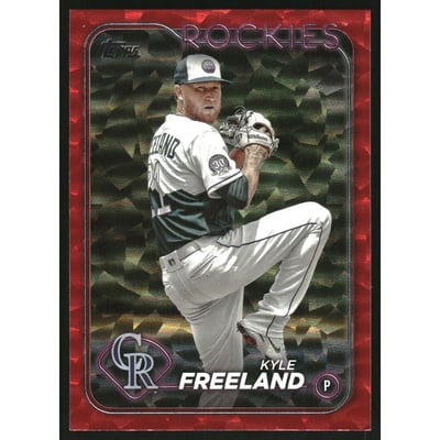 2024 Topps Red Foil #198 Kyle Freeland