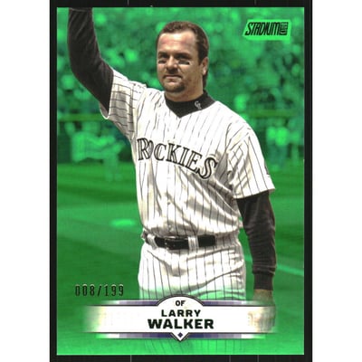 2025 Stadium Club Green #36 Larry Walker