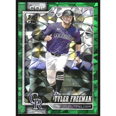 2026 Topps Green Diamante Foil #199 Tyler Freeman