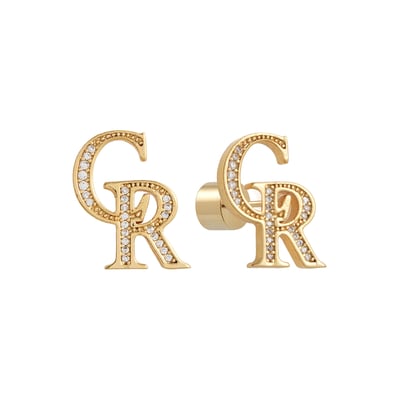 Colorado Rockies by Jill Martin Glam Day Post Back Earrings