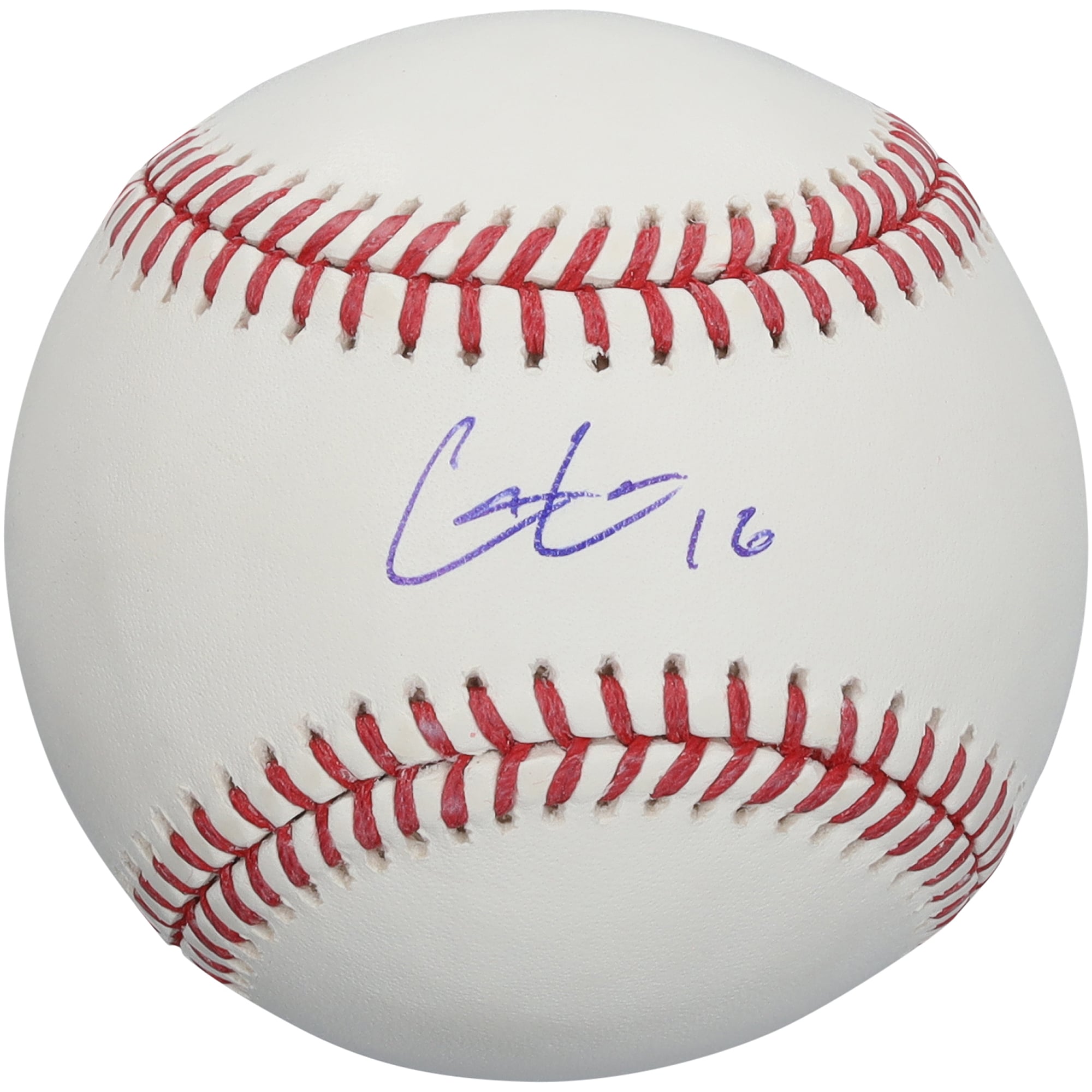 Balle de baseball autographiée par Cole Carrigg, Colorado Rockies