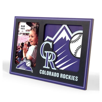 Colorado Rockies IDNA 3D Logo Series Picture Frame
