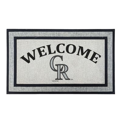 Colorado Rockies Jardine 18" x 30" Welcome Doormat