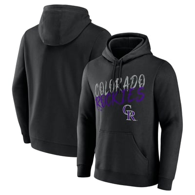 Colorado Rockies Hustle Hoodie - Black
