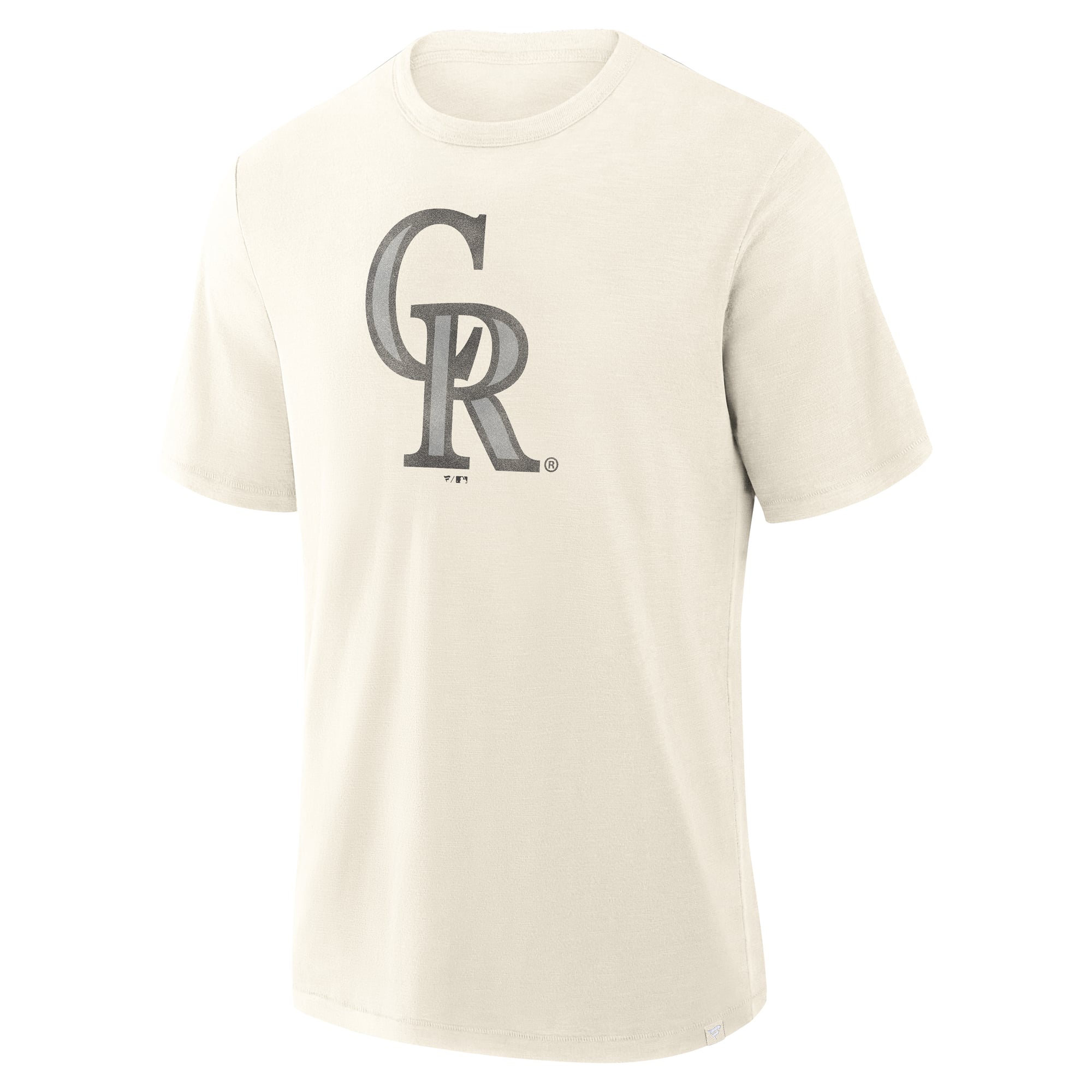 T-shirt Fanatics Tan Colorado Rockies Stadium Slub pour homme