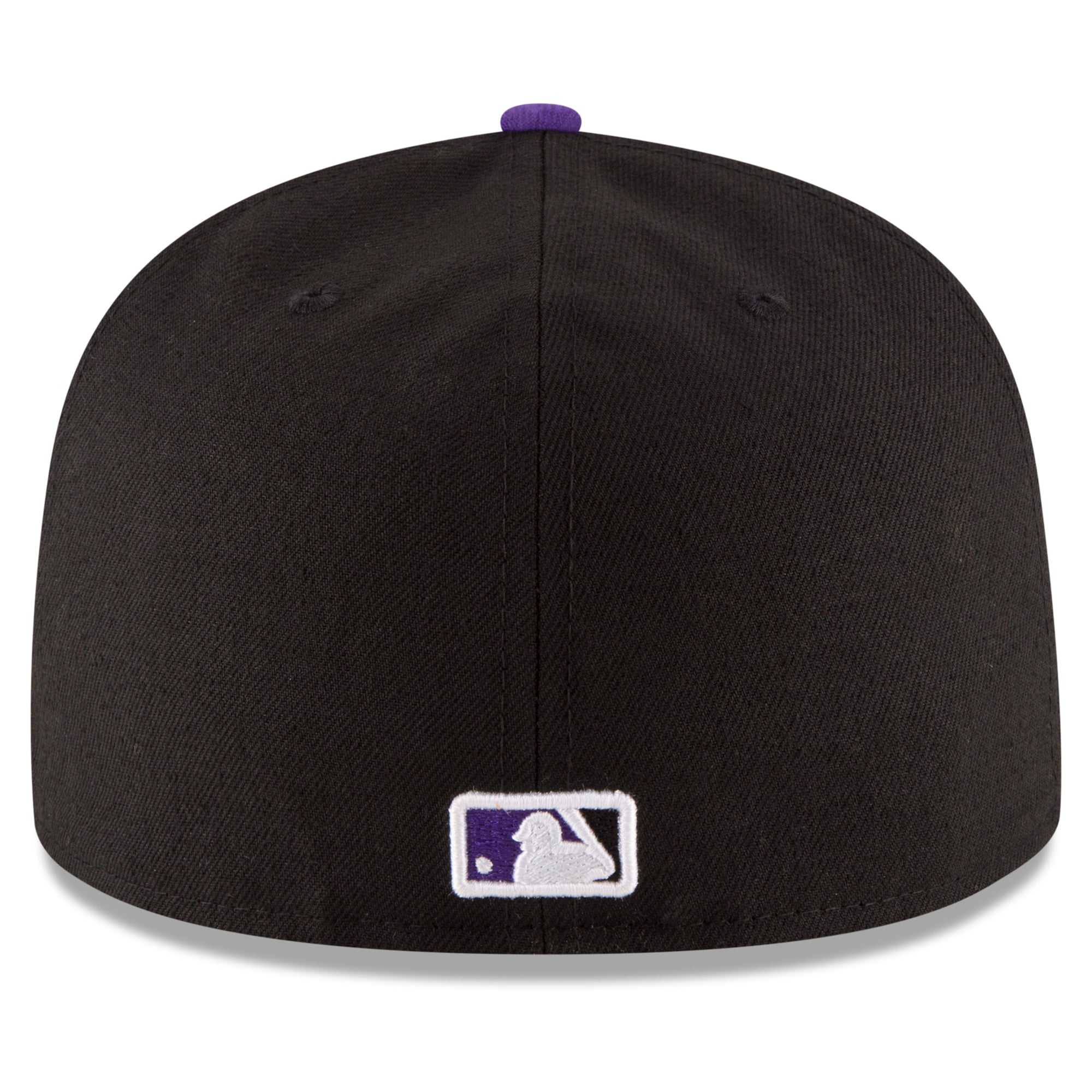 Casquette ajustée New Era noire pour homme Colorado Rockies 2026 Players' Weekend Authentic Collection 59FIFTY