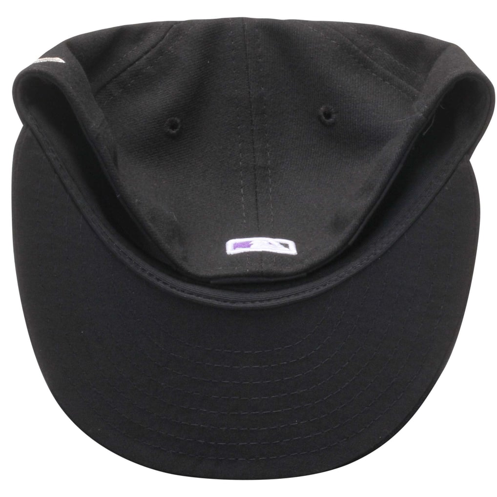 Casquette New Era 59FIFTY Colorado Rockies Big League Chew – Taille 7 5/8 – Noire, Presque Neuve