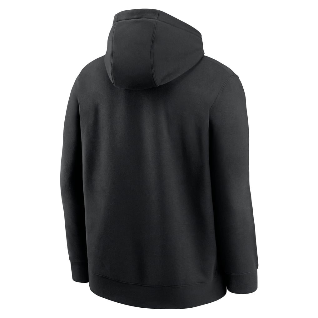 Colorado Rockies Nike Logo Club Fleece Hoodie - Black