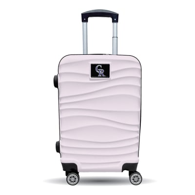 Colorado Rockies MOJO Pink Color Blitz Carry-On Hardcase Spinner Luggage
