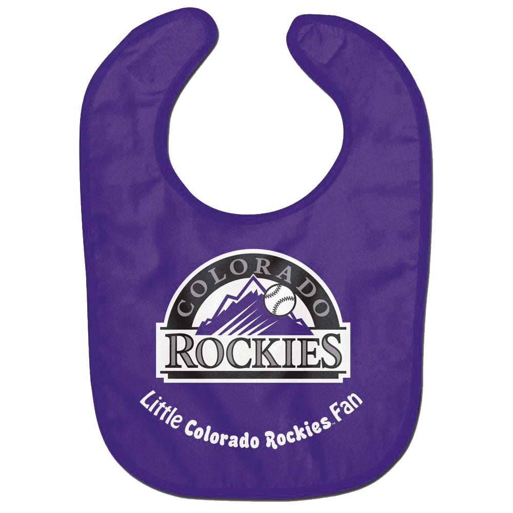Bavoir pour bébé WinCraft Colorado Rockies Little Fan All-Pro